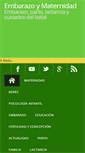 Mobile Screenshot of embarazoymaternidad.info
